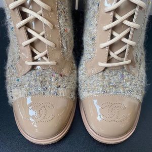Chanel Combat boots